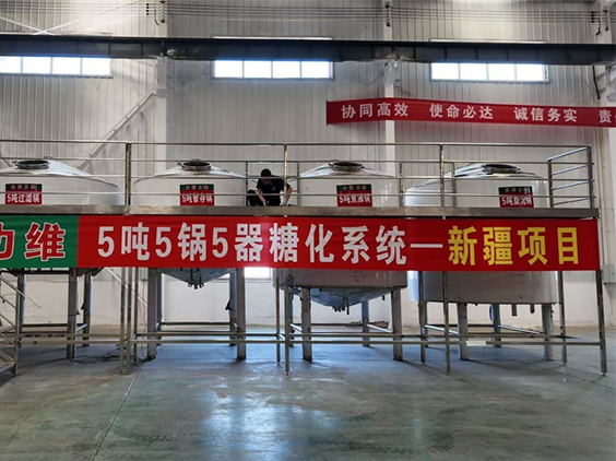 合肥精酿啤酒设备厂—5吨精酿啤酒设备—新疆项目